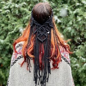 Handmade Macramé Headpiece